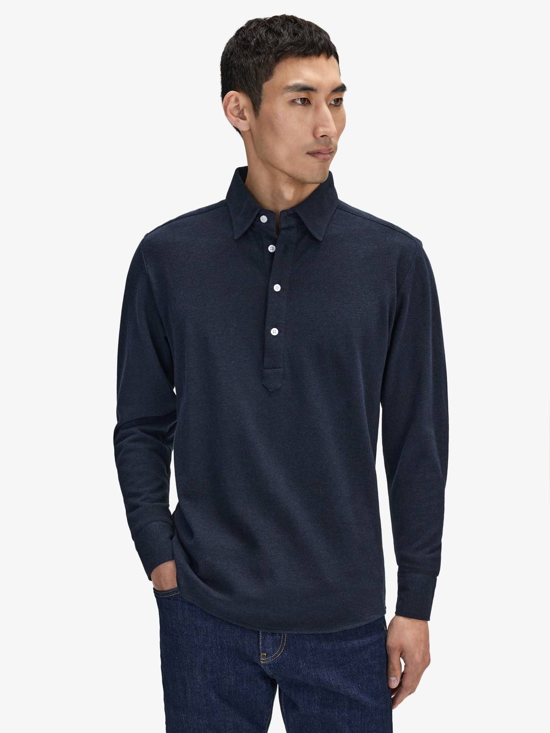 Dark Blue Jersey Shirt