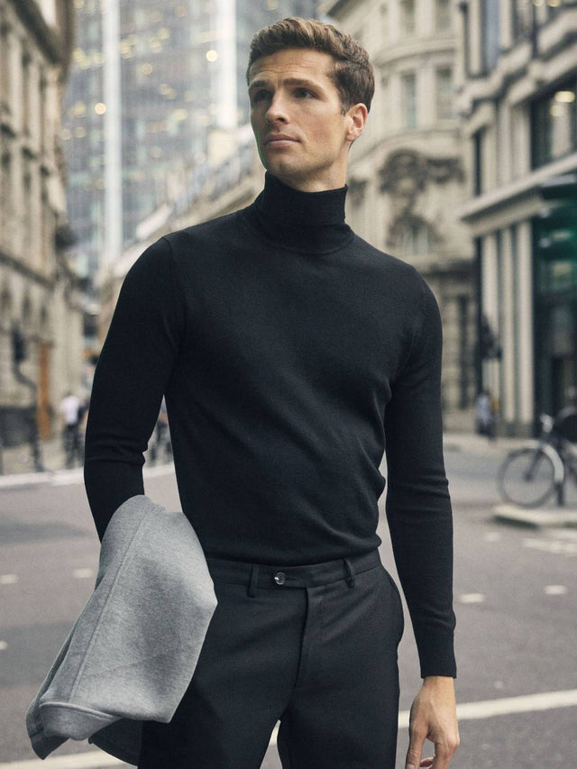 Black Turtleneck