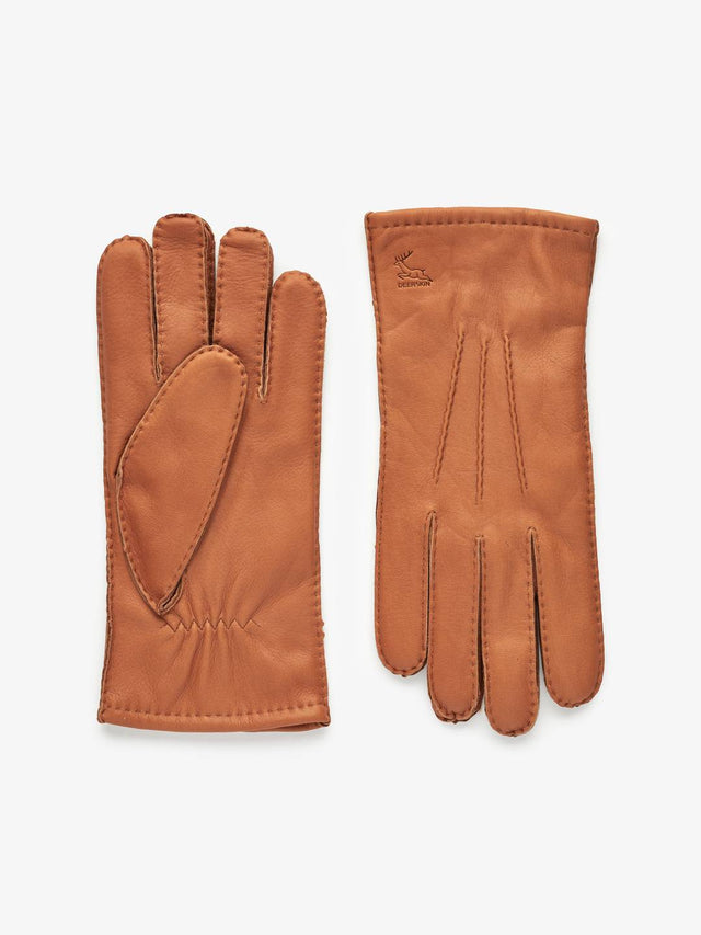Light Brown Leather Gloves