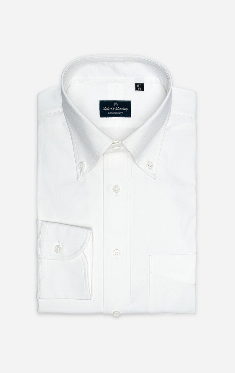 Button Down Collar Pin Oxford