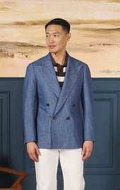 Lt. Denim - Moro Double Breasted Sportcoat
