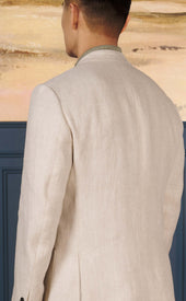 Natural Herringbone Neo 3 Sportcoat
