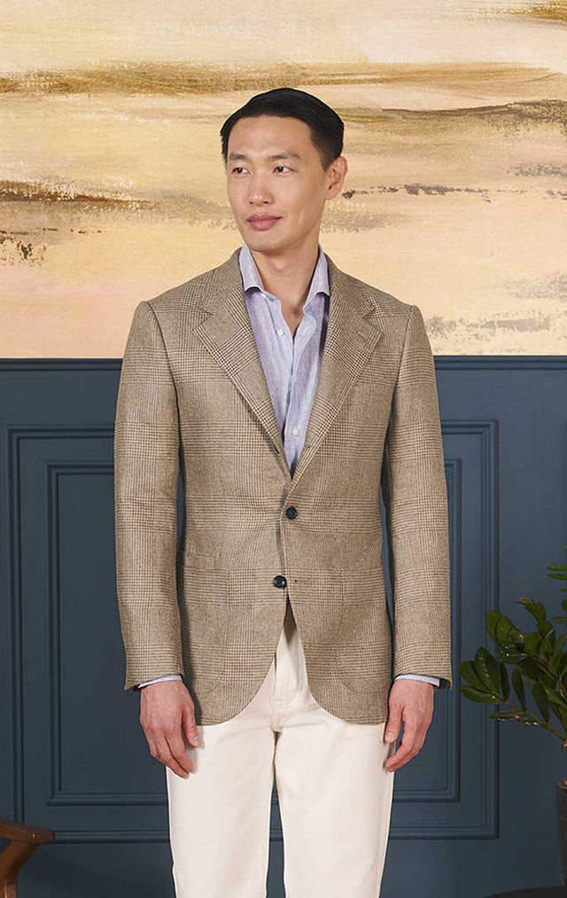 Wheat Check - Neo 3 Sportcoat