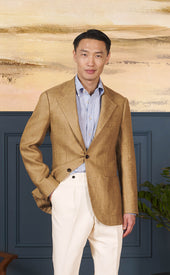Wheat Hopsack Neo 3 Sportcoat