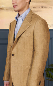 Wheat Hopsack Neo 3 Sportcoat