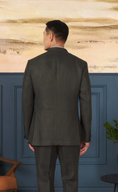 Green Herringbone Neo 3 Sportcoat