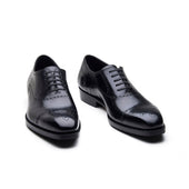 Constello True Seamless Faux Cap Toe Semi Brogue Hand Welted Aniline Calf