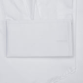 Classic Fit Fly Front Double Cuff Dress Shirt In