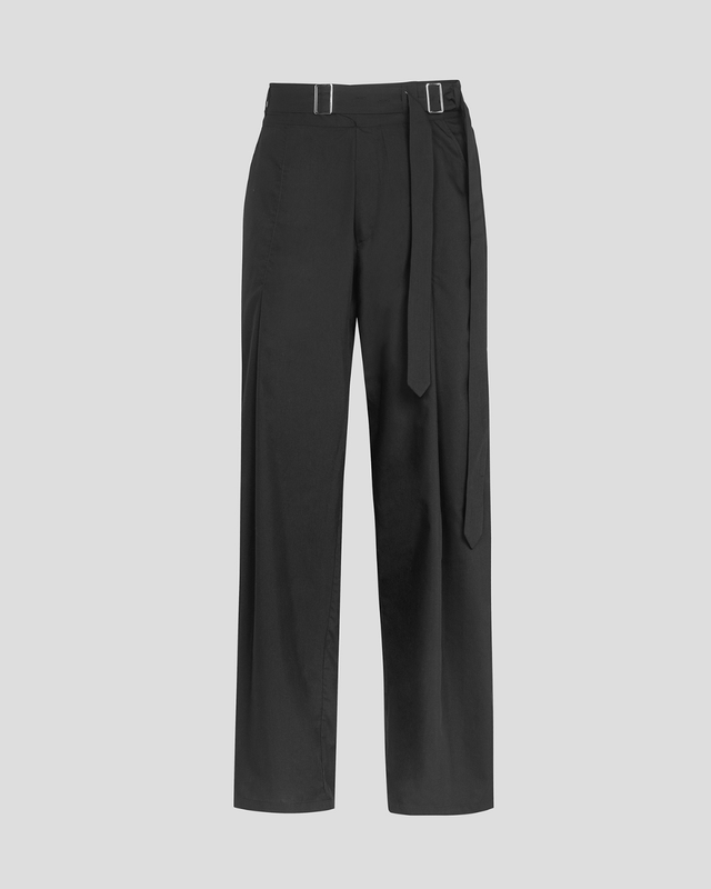 Gurkha Elasticated Trousers Black