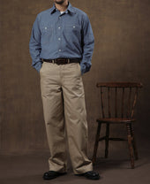 Blue Chambray Work Shirt