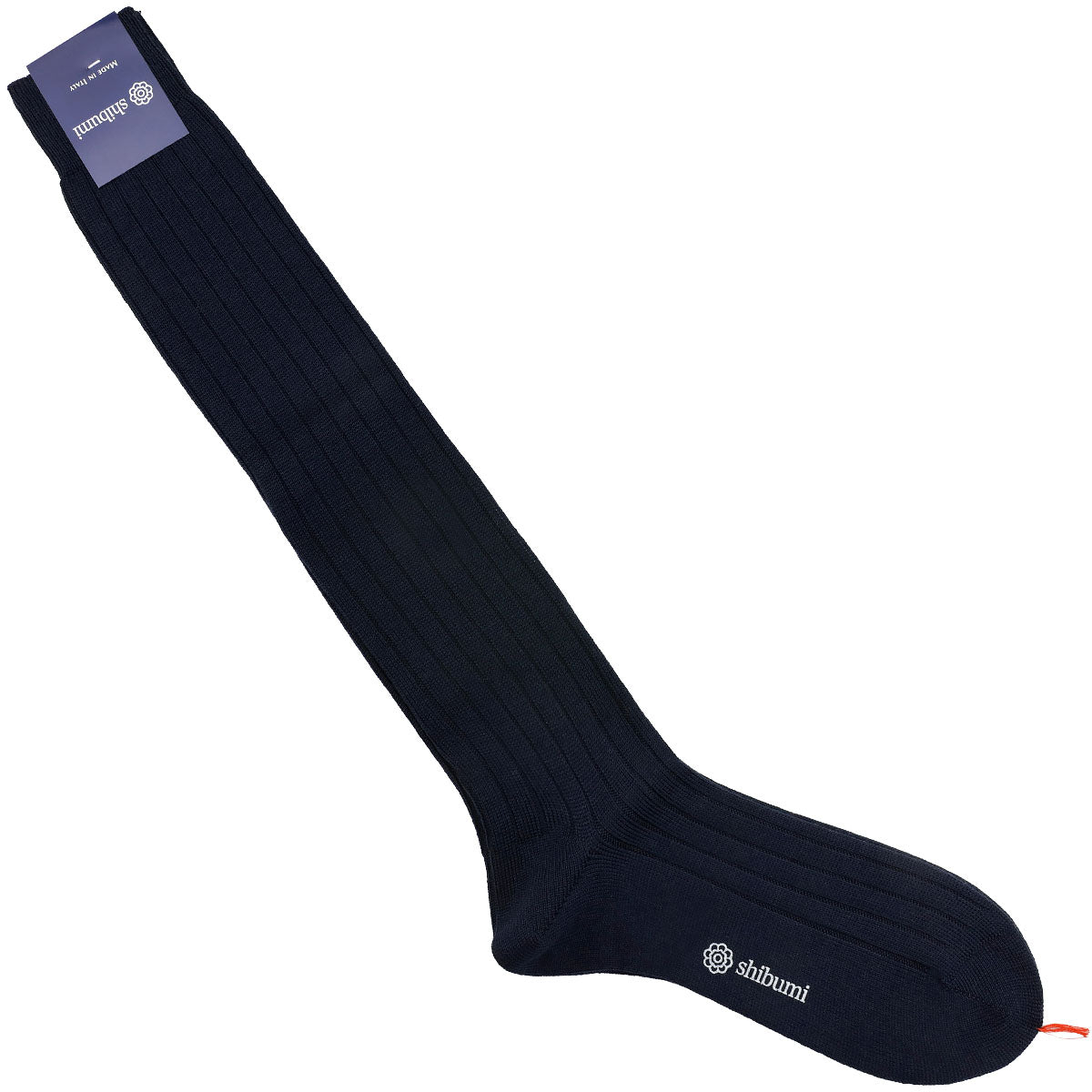 Knee Socks Ribbed Thick Wool