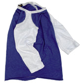 Ball Tee - Blue/White