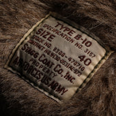 B 10 Flight Jacket Factory Legacy Fur Collar