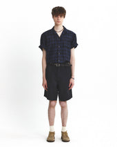 Belted Shorts Linen
