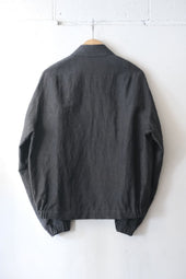 Fujito Zip Up Blouson Charcoal Directors Web Shop Powered By Base