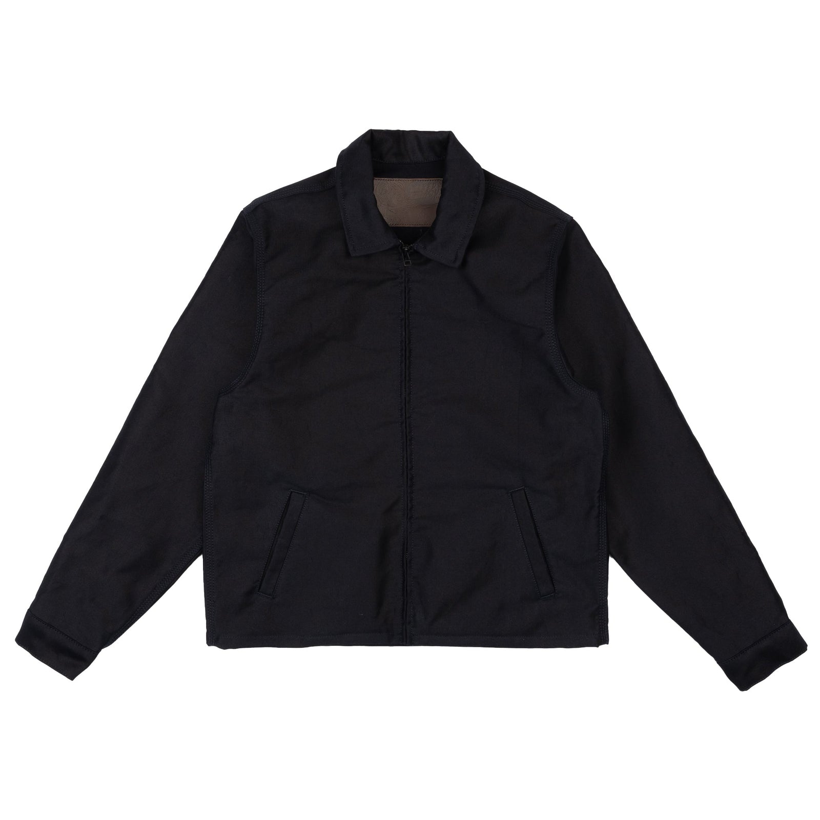 Zip Jacket Brushed Jungle Cloth