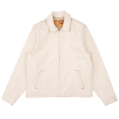 Zip Jacket - All Natural Ecru Foxfibre® Selvedge