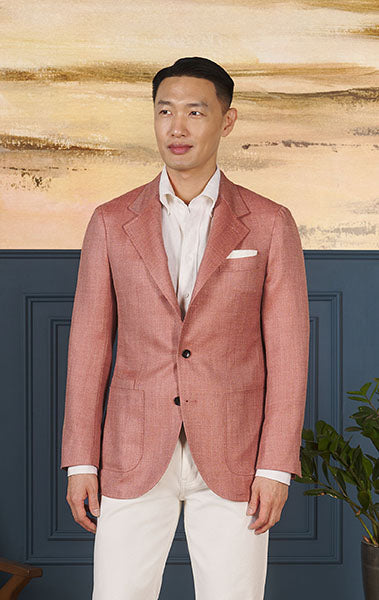 Pink Herringbone Neo 2 Sportcoat