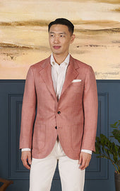 Pink Herringbone Neo 2 Sportcoat