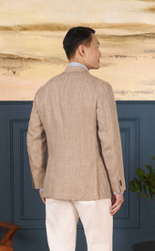Golden Wheat Herringbone Neo 2 Sportcoat