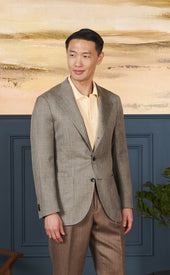 Green Herringbone Neo 2 Sportcoat
