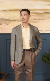 Green Herringbone Neo 2 Sportcoat