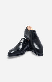 Black - Balmoral Cap Toe