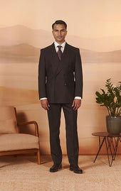 Chocolate Pinstripe - Mayfair Suit