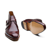 Veyron Single Monk Chukka Boot Chestnut Museum Calf New Age