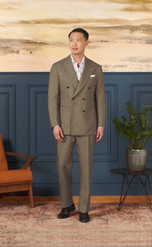 Chalk Stripe Double Breasted Neo 2 Suit