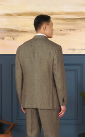 Chalk Stripe Double Breasted Neo 2 Suit