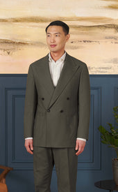Crepe Twill Double Breasted Neo 2 Suit