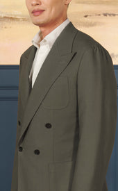 Crepe Twill Double Breasted Neo 2 Suit