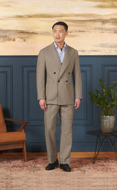 Crepe Twill Double Breasted Neo 2 Suit