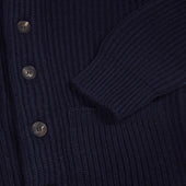 Cashmere Shawl Collar Cardigan In