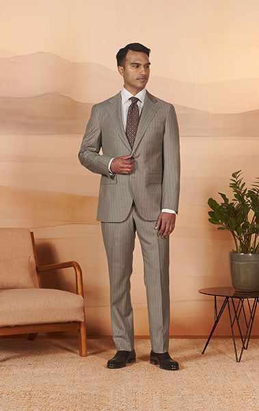 Chalk Stripe Rivo Suit