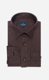 Coffee Cpo Overshirt
