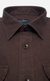 Coffee Cpo Overshirt