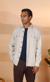 Natural Cpo Overshirt