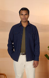 Navy - CPO Overshirt