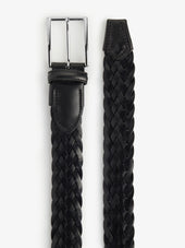 Braided Leather Belt