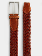 Braided Leather Belt