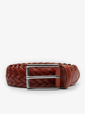 Braided Leather Belt