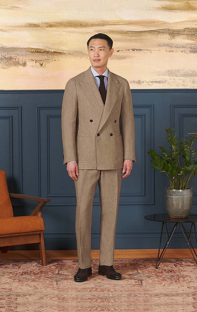 Wheat - Double-Breasted Suit