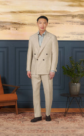 Natural Double Breasted Suit