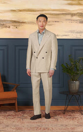 Natural - Double-Breasted Suit