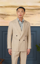 Natural Double Breasted Suit