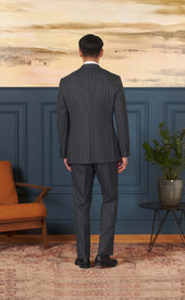 Gray Chalk Stripe Neo 3 Suit