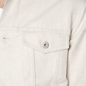 Denim Jacket - Tabi Selvedge - Off White