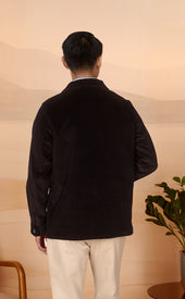Dark Brown Corduroy Chore Coat